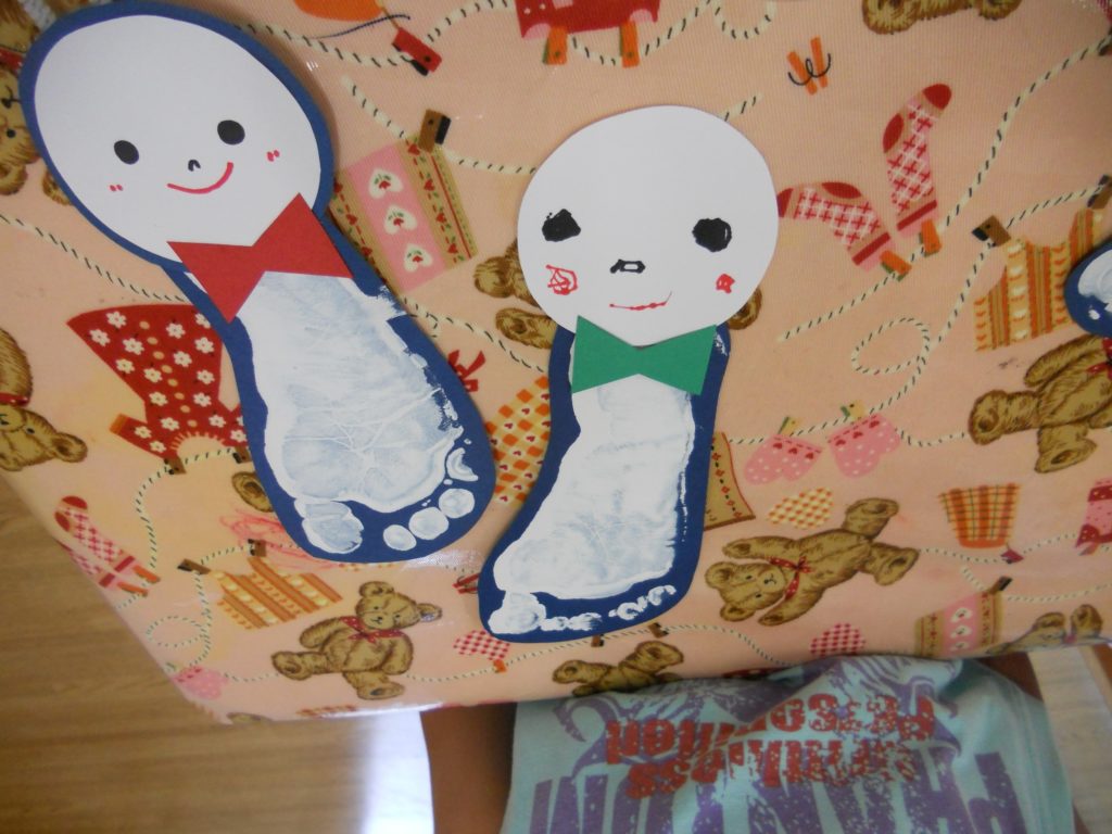 父の日の制作をしました コジマキッズガーデン チャイルドケアサービスぴよぴよ